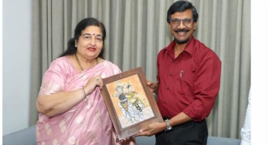 අනුරාධා පෞද්වාල් ටිල්වින් සිල්වා හමුවෙයි